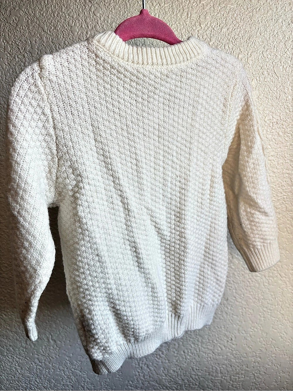 Cable Knit Button-Front Sweater - Picture 3 of 4
